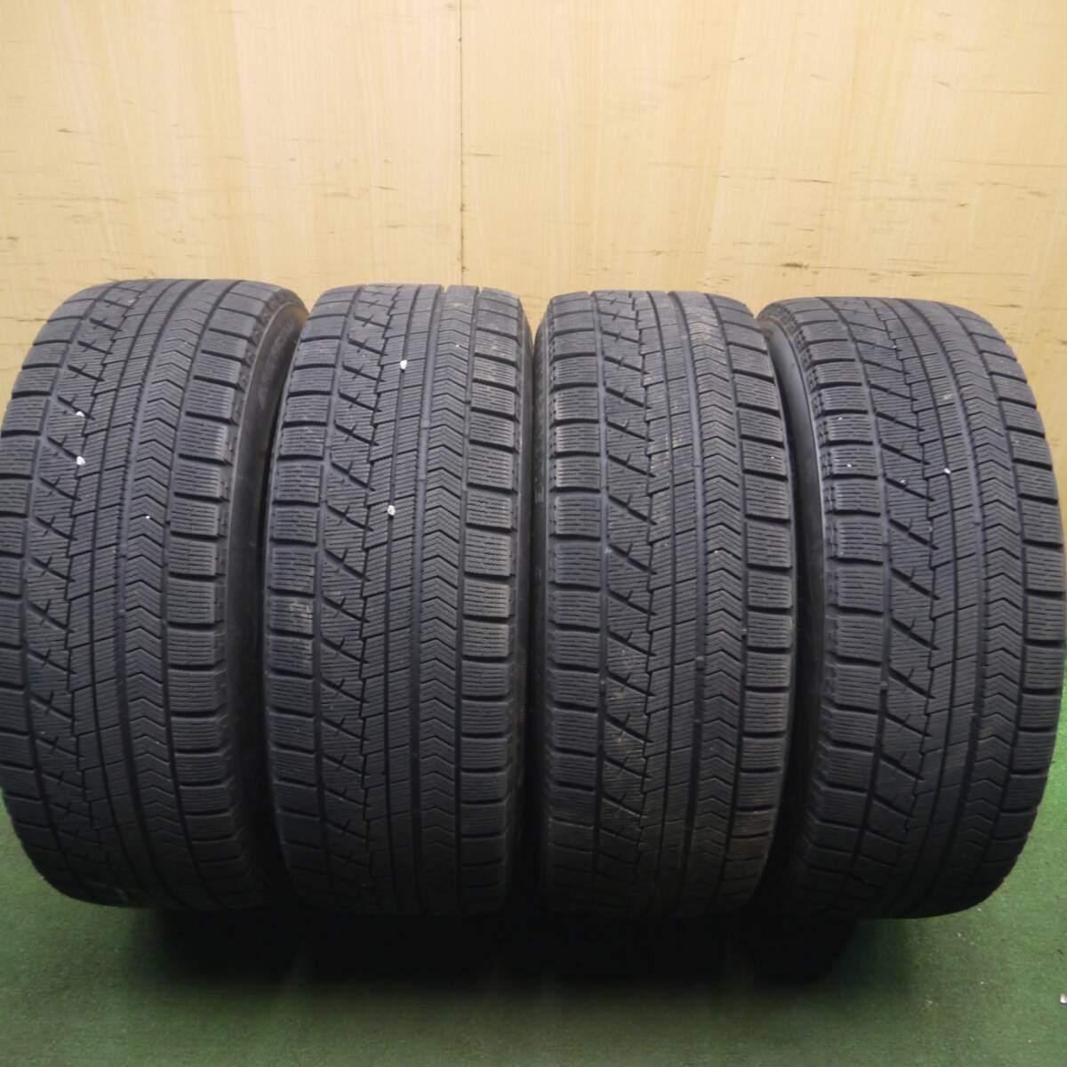 バリ溝！キレイ！9.5分★BMW 等 NICHE 245/45R19 スタッドレス ブリヂストン ブリザック VRX ニッチェ PCD112/5H★4031909Hス