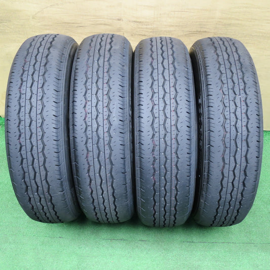 新車外し！25年★195/80R15 107/105S ブリヂストン エコピア RD613 タイヤ 15インチ ハイエース レジアスエース キャラバン 等★6030803NKノタ