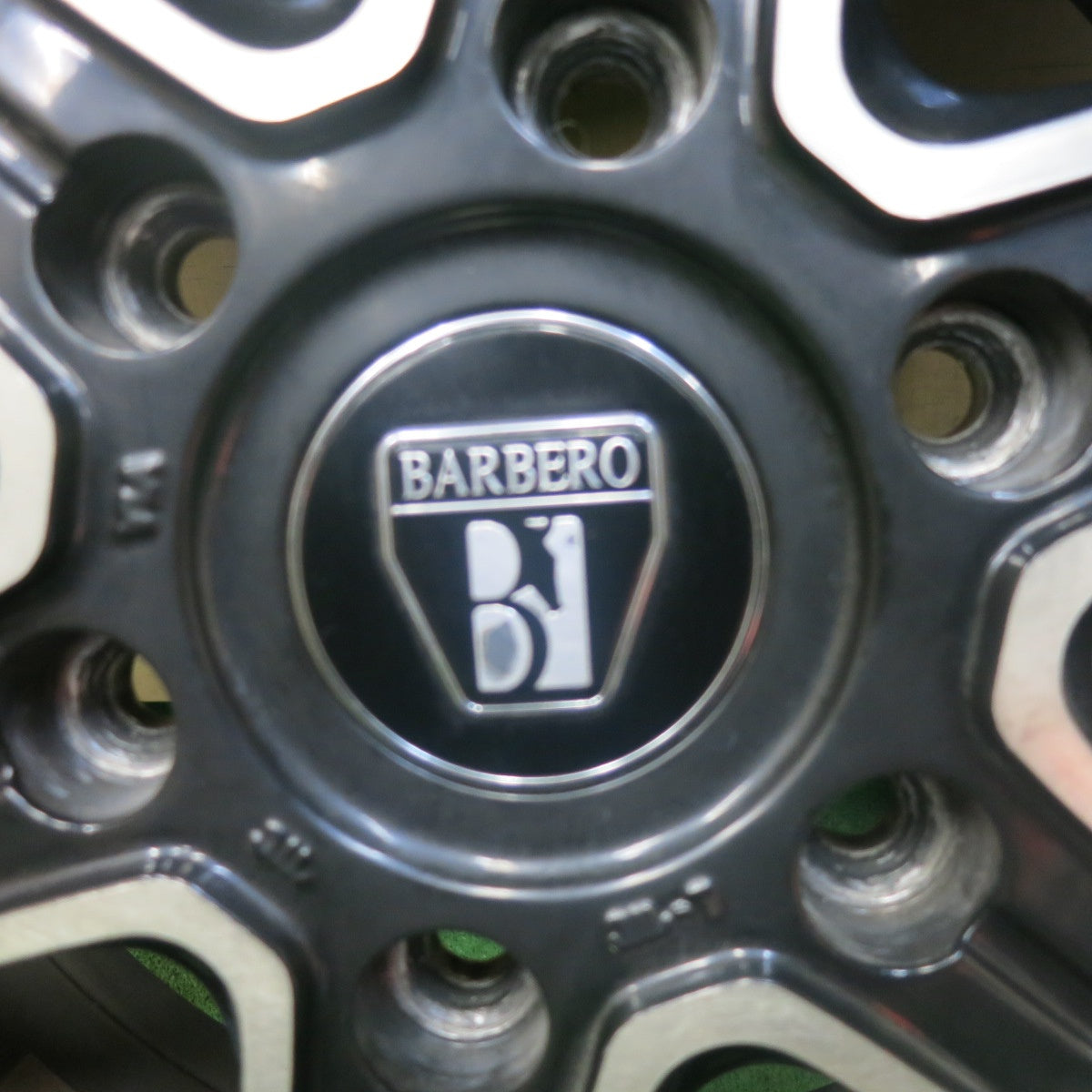 4本価格★ハイエース 等 215/65R16 ヨコハマ PARADA PA03 ホワイトレター BARBERO W-DEEPS バルベロ 16インチ PCD139.7/6H★5120101SKノ