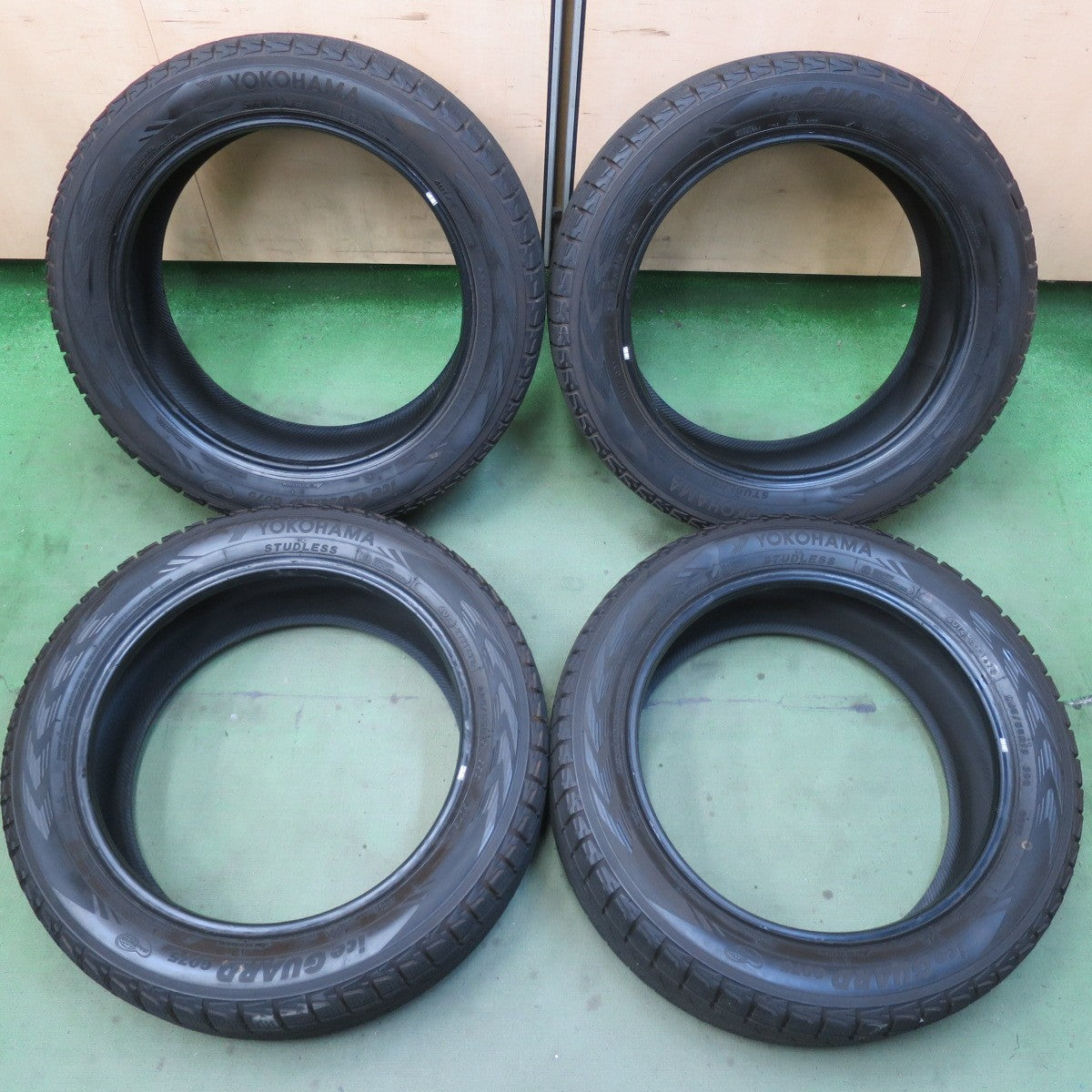 4本価格！22年◎スタッドレス 225/55R19 ヨコハマ アイスガード G075 タイヤ 19インチ 40系 アルファード ヴェルファイア 等◎6092301イスタ