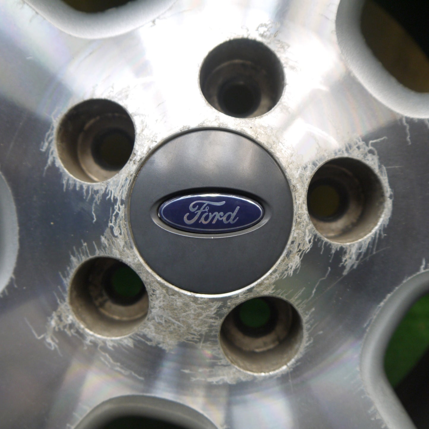 バリ溝！9.5分★Ford フォード エクスプローラー 純正 245/65R17 スタッドレス グッドイヤー ラングラー IP/N 17インチ PCD114.3/5H★5071607Hス