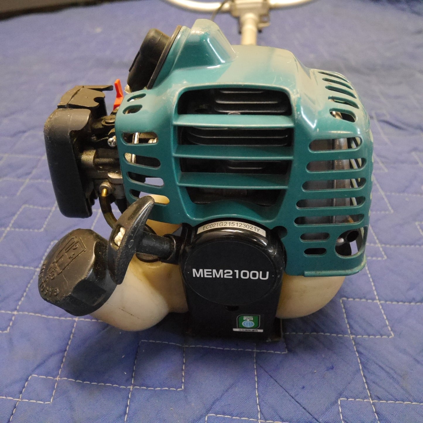 【岐阜発 直接引取限定】☆マキタ エンジン 刈払機 MEM2100U 刈り払い機 makita 草刈機 草刈り機 混合 ガソリン 両手 ハンドル☆