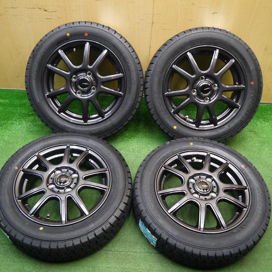 未使用！24年★スタッドレス 155/65R14 グッドイヤー アイスナビ7 EMBELY S10 エンベリー 14インチ PCD100/4H★5120804Hス