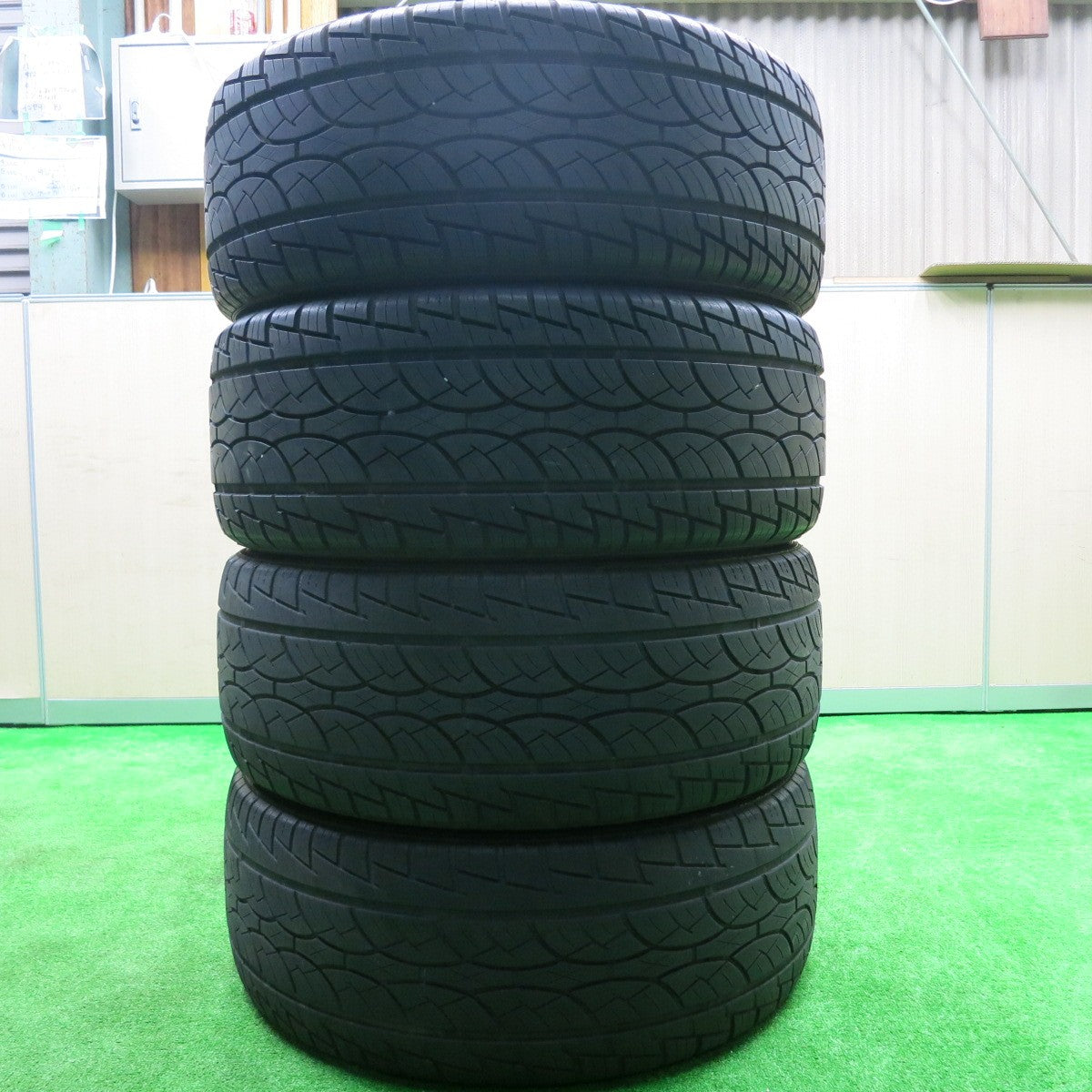 [送料無料] バリ溝！9分★WALD ジャレット 285/40R22 ヴァルド ナンカン NK UTILITY SP-7 22インチ PCD139.7/6H★4091203HAノ
