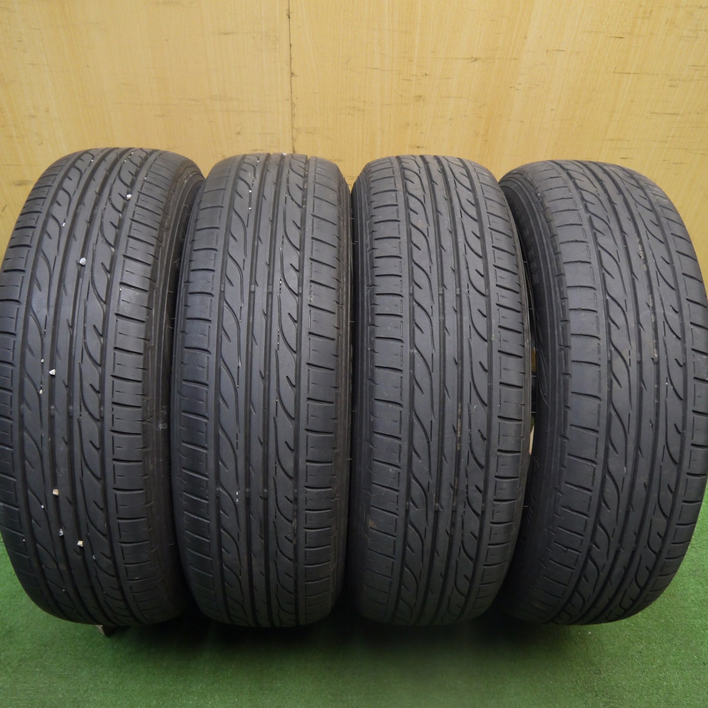 [送料無料] キレイ★日産 E12 ノート 純正 185/65R15 ダンロップ EC202 15インチ PCD100/4H★5032408Hノ