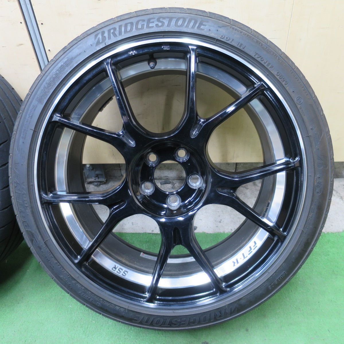 4本価格！23年◎86 BRZ 等 SSR GTX02 FFT-R 225/40R18 ブリヂストン ポテンザ S007A 18インチ PCD100/5H◎6090901NGノ
