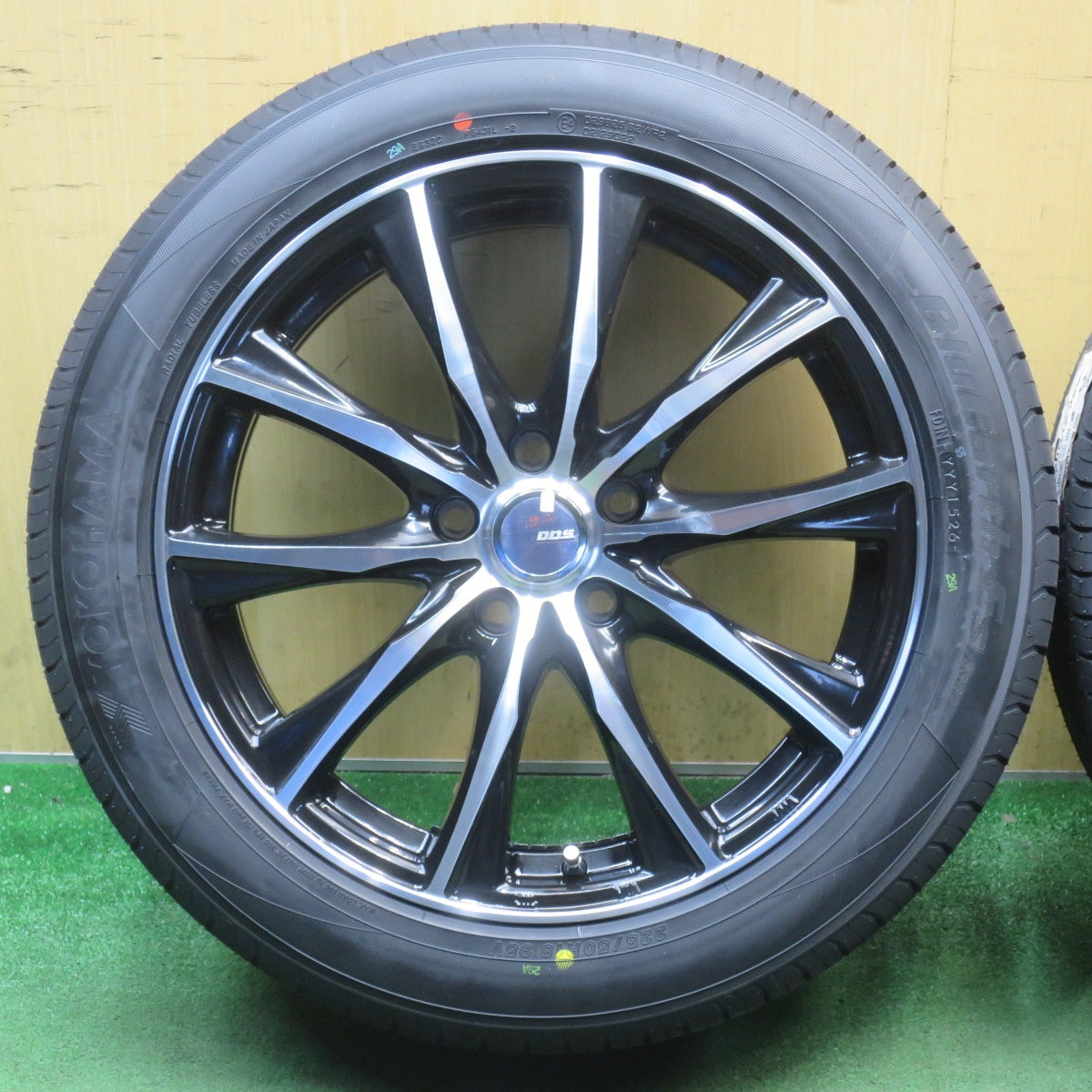 未使用！26年◎225/50R18 ヨコハマ BluEarth-ES ES32 D.O.S. DOS ブルーアース 18インチ PCD114.3/5H◎6060201NJノ