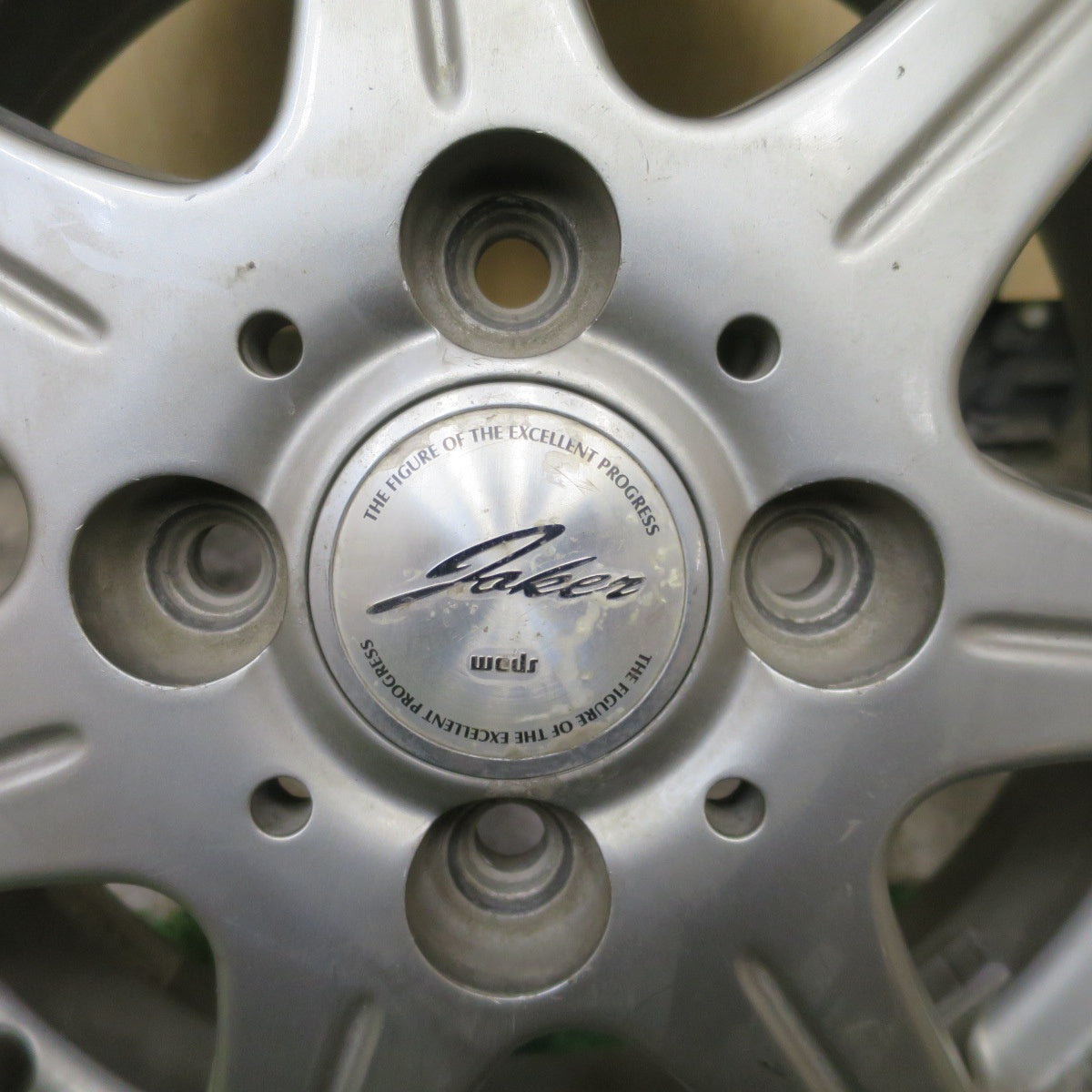 4本価格★JOKER weds 13インチ ホイール ジョーカー ウェッズ 13×4J PCD100/4H★6062901NGホ