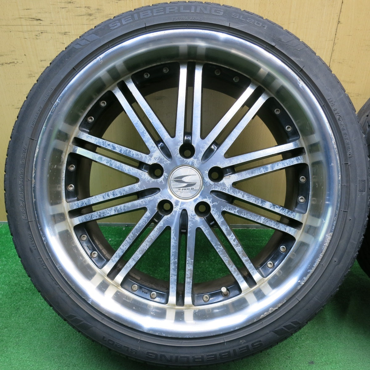 4本価格★225/40R19 245/40R19 クムホ エクスタ PS71 セイバーリング SL201 S-HOLD 19インチ PCD114.3/5H★5051304TNノ