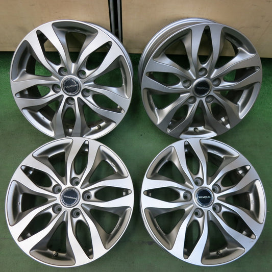 4本価格★BALMINUM バルミナ 16インチ ホイール 16×6.5J PCD114.3/5H★5042513SYホ