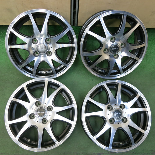 4本価格★GYLE weds ガイル ウェッズ 14インチ ホイール 14×4.5J PCD100/4H★5043009SYホ