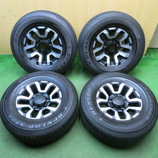 ほぼ新車外し！24年★トヨタ 70系 ランクル 純正 265/70R16 ダンロップ AT23 グラントレック 16インチ PCD150/5H★5072707HAノ