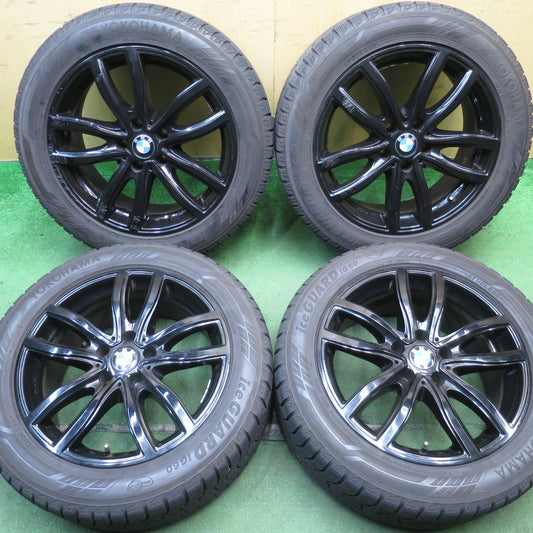 バリ溝！9分★BMW 等 MAK FAHR 225/50R17 スタッドレス ヨコハマ アイスガード iG60 17インチ ファー PCD112/5H★5071104NJス