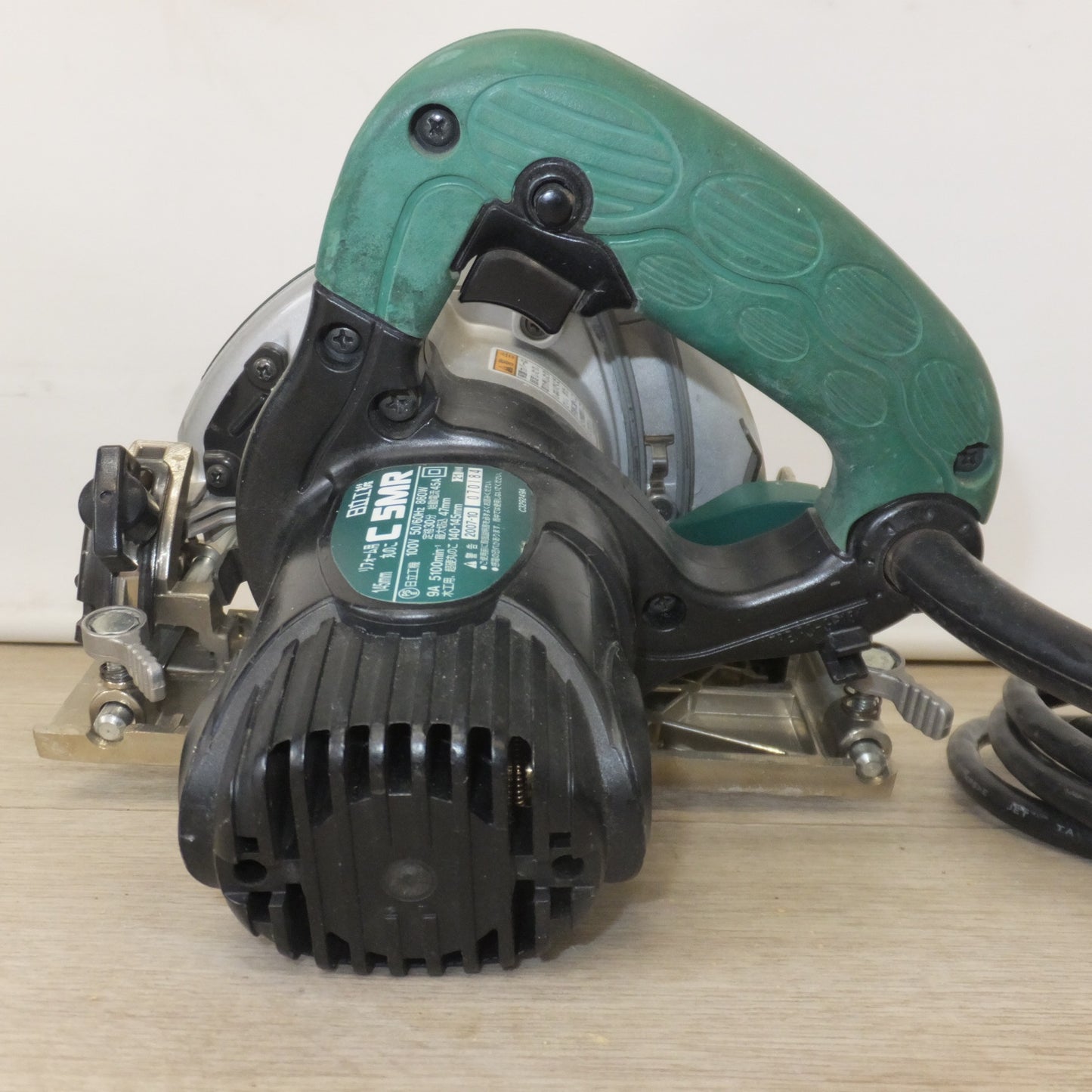 [送料無料] ★日立 HITACHI 145mm リフォーム用丸のこ ブレーキ付 C5MR(SC)　100V 50/60Hz 860W 9A　木工用 超硬丸のこ★
