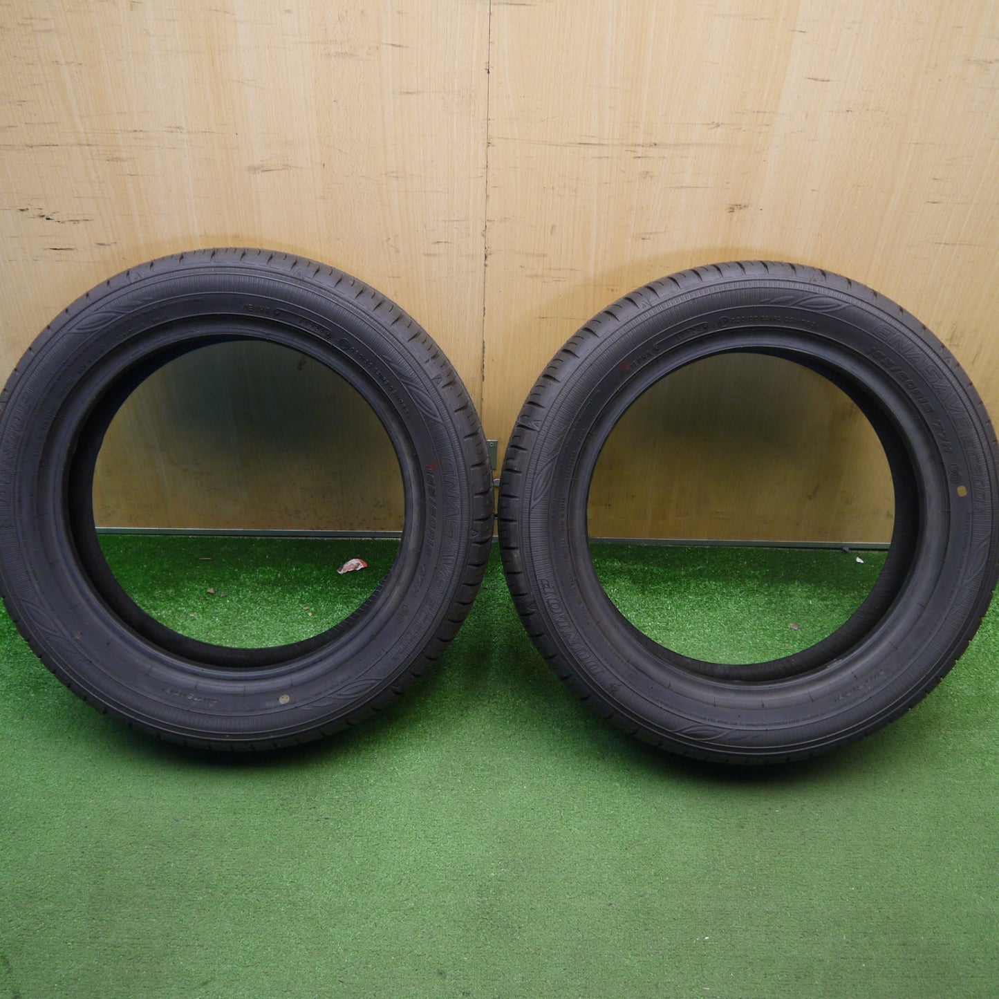 新車外し！24年！2本★165/60R15 ダンロップ エナセーブ EC300+ タイヤ 15インチ ハスラー タフト キャスト フレアクロスオーバー デリカミニ ソリオ デリカD:2 等★6050809Hノタ