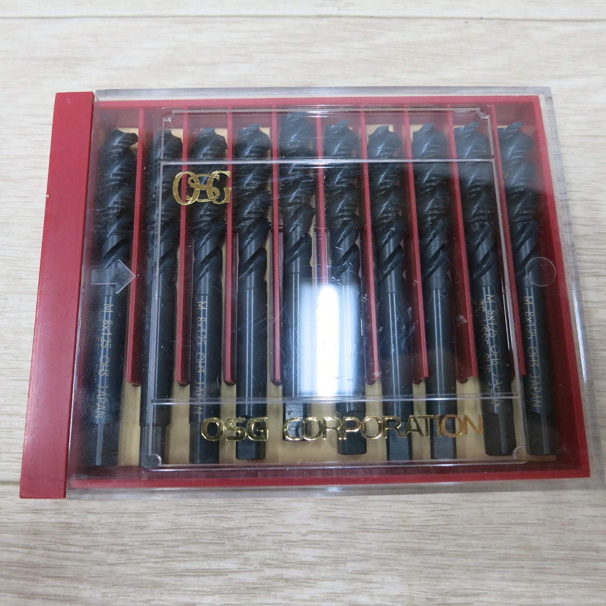 [送料無料] 未使用!7点まとめ売り◆OSG スパイラル タップ ロング シャンク EX-LT-SUS-SFT M12×1.75×150 / M12×1.5 / M18×1.5 / M8×1.25 / M16×2◆