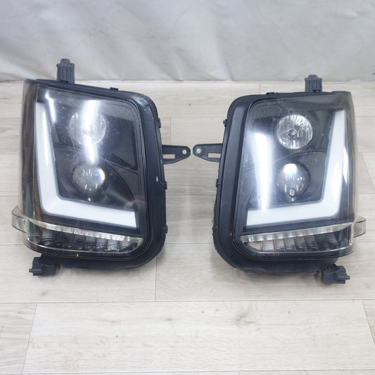 [送料無料] 左右セット◆REIZ ライツ エブリィ ワゴン DA17V ヘッドライト RZ-SZ-15 カー パーツ ヘッドランプ 現状品◆