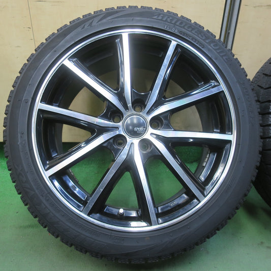 4本価格◎86 BRZ 等 215/45R17 スタッドレス ブリヂストン ブリザック VRX SPORT KRONE スポルト クローネ 17インチ PCD100/5H◎6090705IMス