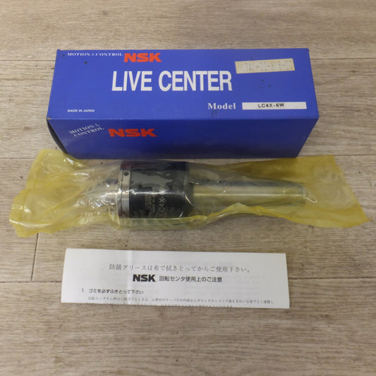 未使用★日本精工 NSK 回転センタ LIVE CENTER LC4X-6W★ [送料無料]