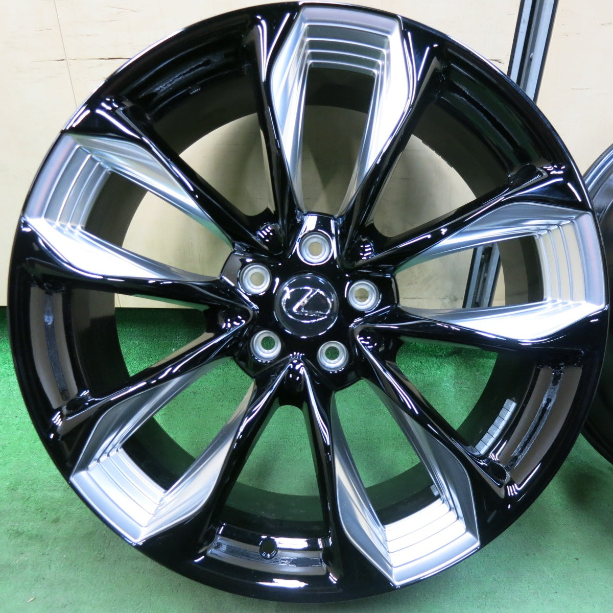 [送料無料] 新車外し★レクサス LC Sパッケージ 後期 純正 ホイール 21インチ 21×8.5J 21×9.5J PCD120/5H★5022603SYホ