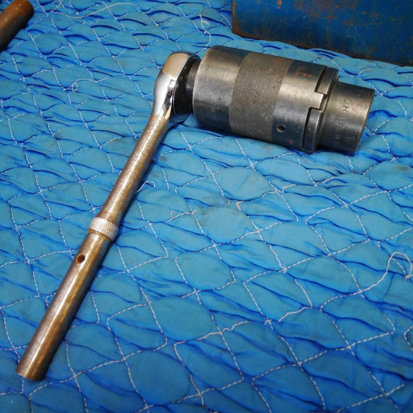 [送料無料] 付属品 ケース 付き☆TONE 前田金属工業 手動 シャー レンチ S-20H ハンド ツール 工具 トネ 現状品☆