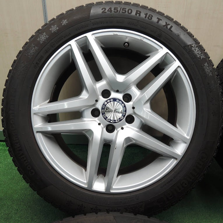 送料無料* 4本価格☆ベンツ BMW等 Euro Forsch 245/50R18 送料無料* 4本価格☆ベンツ BMW等 Euro Forsch 245/50R18