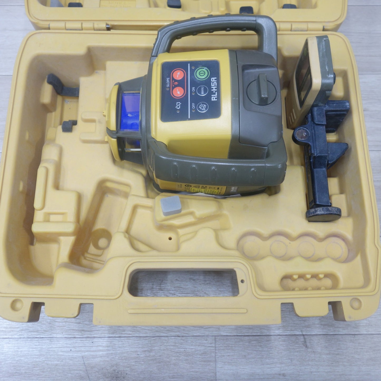 [送料無料] 付属品付き◆TOPCON トプコン ローテーティングレーザー RL-H5A 受光器 LS-80L レーザー レベル 測定器◆