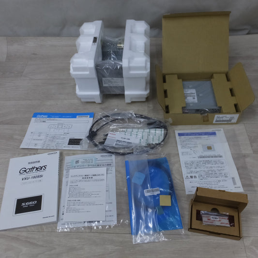 [送料無料] 未使用◆ホンダ S660 専用 純正 ナビ Gathers スカイサウンド インターナビ＋TVチューナー VXU-192SSi カーナビ◆