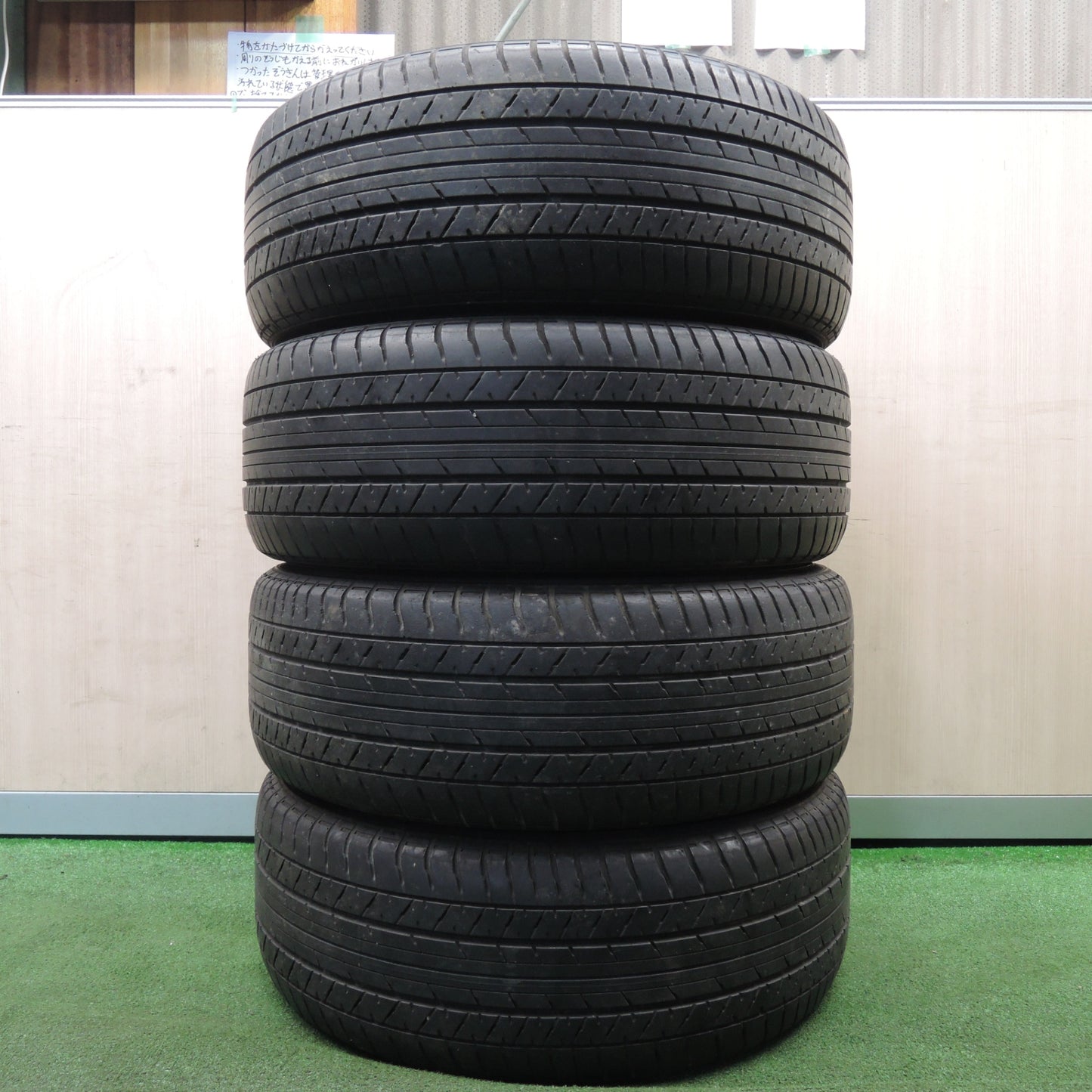 *送料無料* 4本価格★ホンダ オデッセイ 純正 215/55R17 ヨコハマ ブルーアース A34 17インチ PCD114.3/5H★4030408NJノ