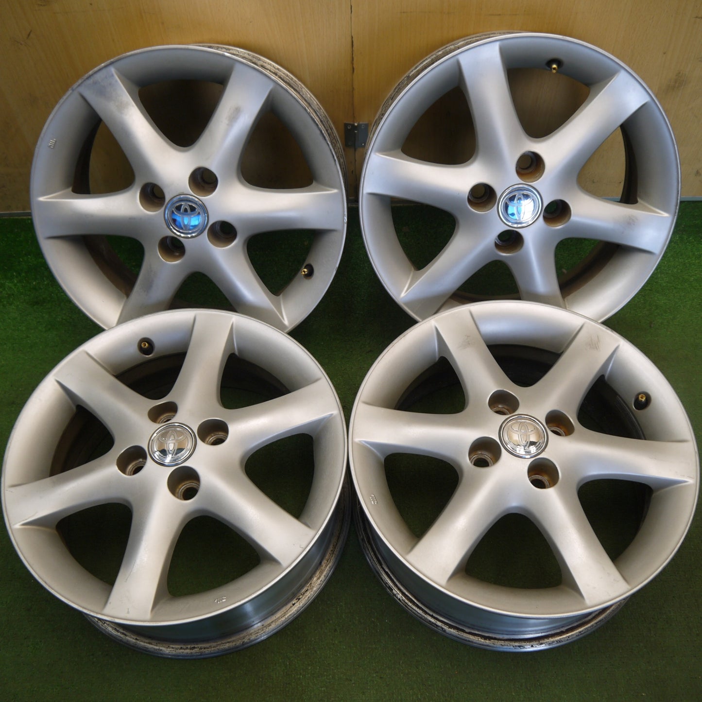 4本価格★トヨタ カローラ ランクス フィールダー 等 純正 ホイール 15インチ 15×6JJ PCD100/4H★6061910Hホ