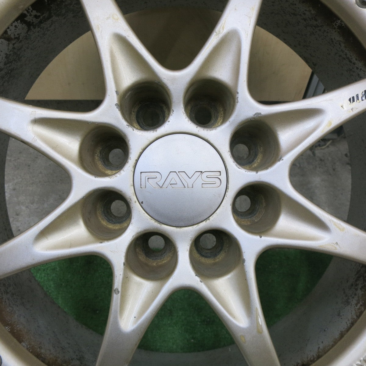 4本価格★RAYS VOLK RACING GR-N 15インチ ホイール レイズ ボルクレーシング 15×6.5JJ PCD100/4H★6011905ナホ