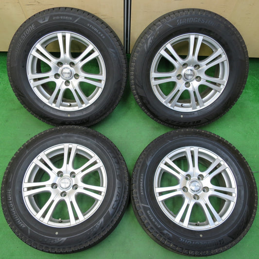 *送料無料* バリ溝！22年！9分★スタッドレス 215/65R16 ブリヂストン ブリザック VRX3 REVERLINE リバーライン 16インチ PCD114.3/5H★4060805イス
