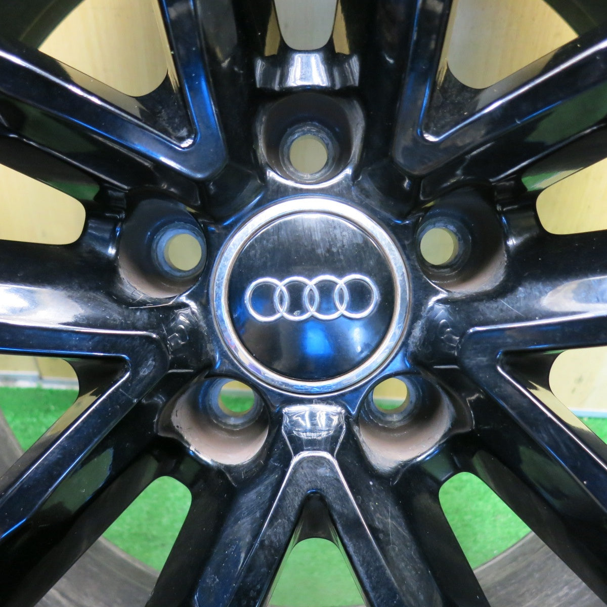 バリ溝！22年！9.5分◎アウディ A6 S6 純正 265/35R20 ファルケン アゼニス FK510 20インチ PCD112/5H◎6082709HAノ