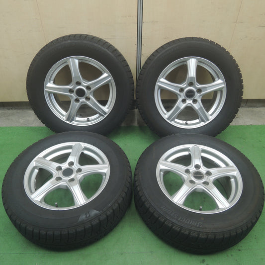 バリ溝！23年！キレイ！9分★スタッドレス 215/60R16 ブリヂストン アイスパートナー2 BALMINUM バルミナ 16インチ PCD114.3/5H★5042302TTス