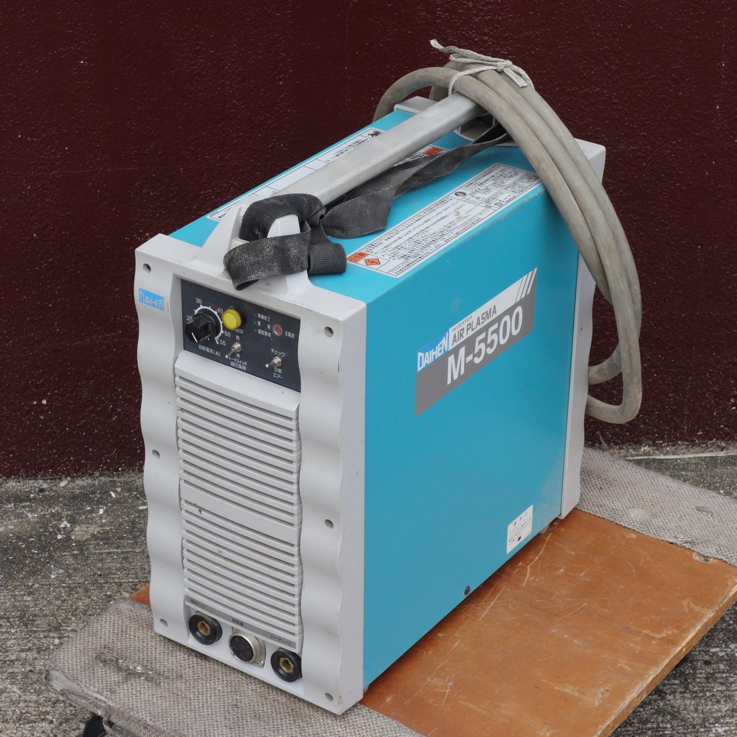 [送料無料] 付属品多数◆DAIHEN ダイヘン エアー プラズマ 切断機 M-5500 VRCM-55 S-1 200V エア プラズマ カッター◆