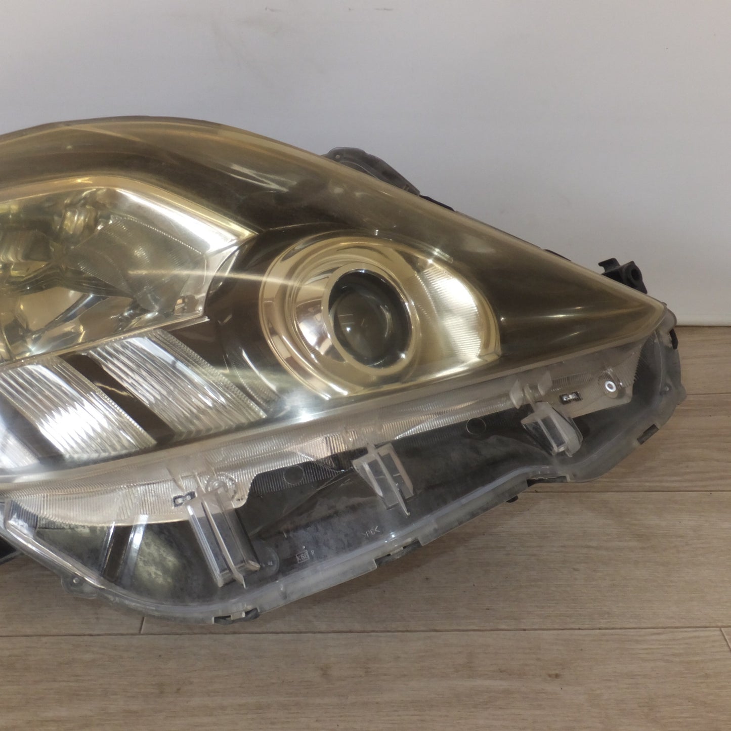 [送料無料] 岐阜発 現状品★トヨタ TOYOTA 純正 アルファード ANH20W ヘッドライト ICHIKOH 58-21 HCHR-691 右(24)★