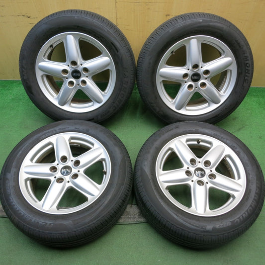 バリ溝！22年！9分★MINI ミニ クロスオーバー R60 純正 205/60R16 ワンリ HARMONIC H220 16インチ PCD120/5H★5092712HAノ