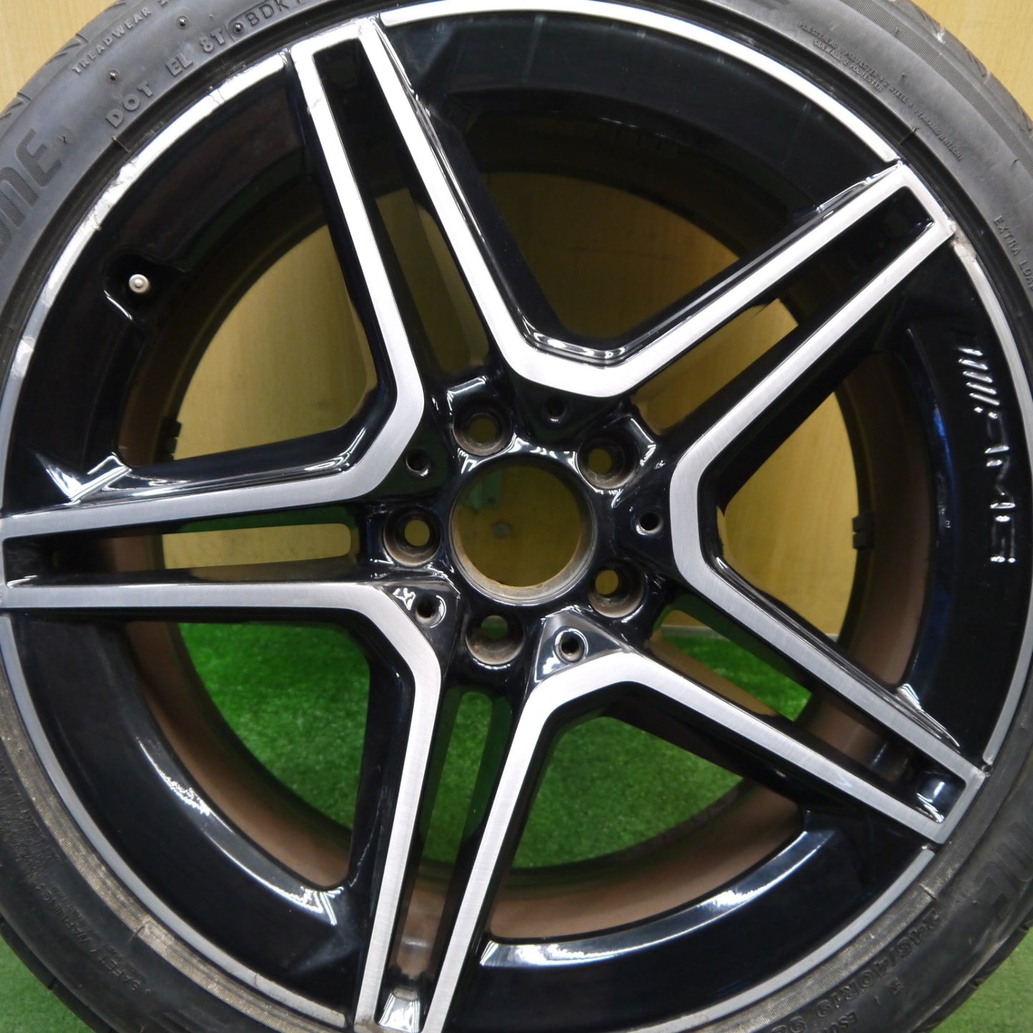 1本価格！22年★ベンツ CLSクラス C257 純正 AMG 245/40R19 ブリヂストン ポテンザ S007A 19インチ PCD112/5H★6020201Hノ