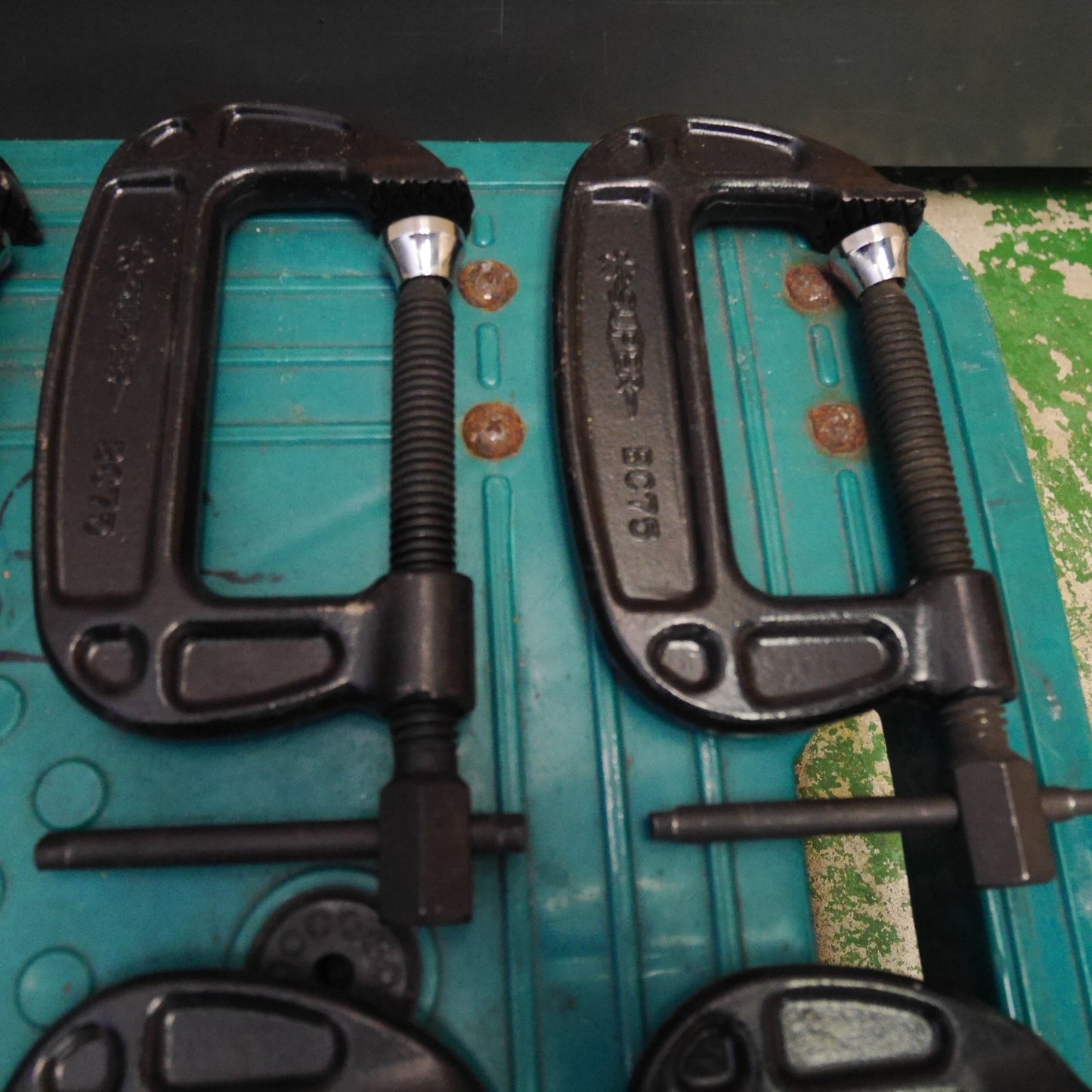 [送料無料] 12点まとめ売り☆SUPER TOOL スーパー ツール シャコ 万力 BC75 BC-75 クランプ 工具 道具☆