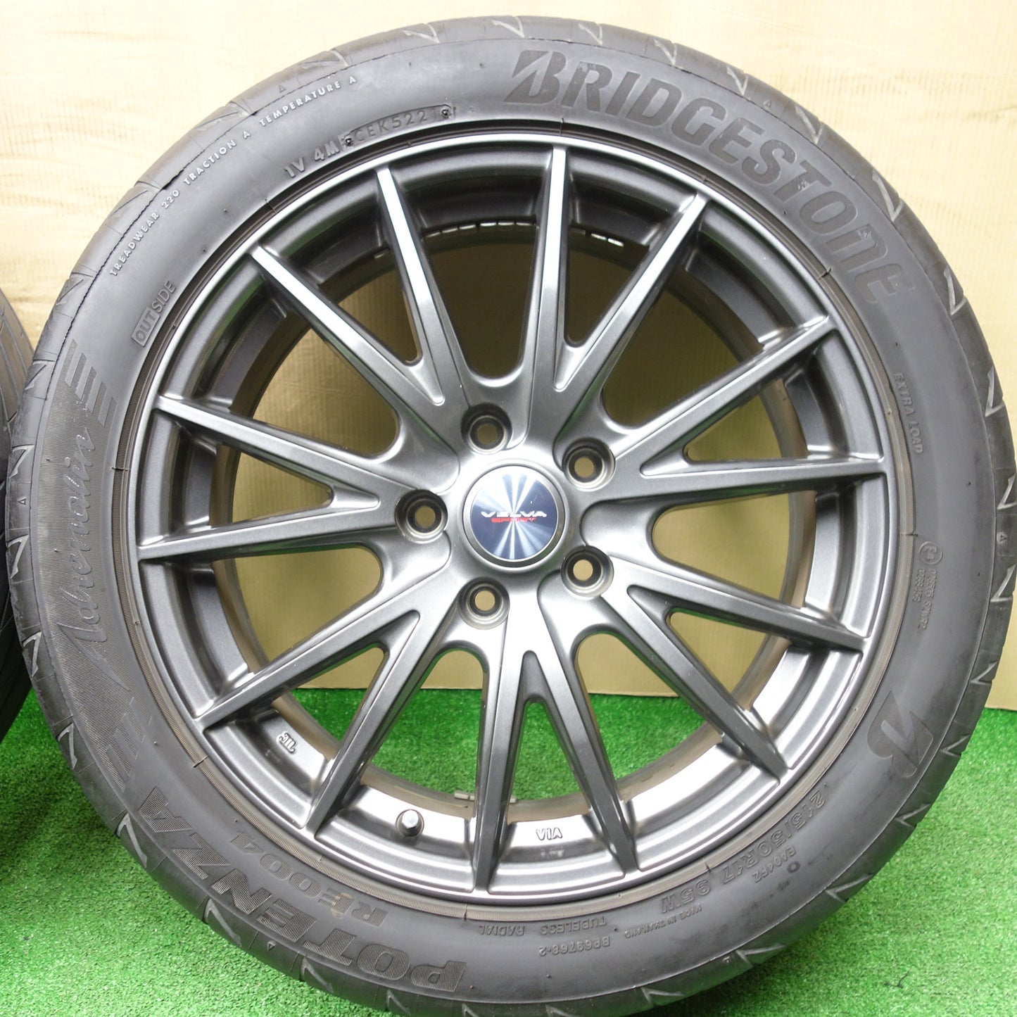4本価格！21年★215/50R17 ブリヂストン ポテンザ RE004 Adrenalin VELVA SPORT ヴェルヴァ 17インチ PCD114.3/5H★5121202KTノ