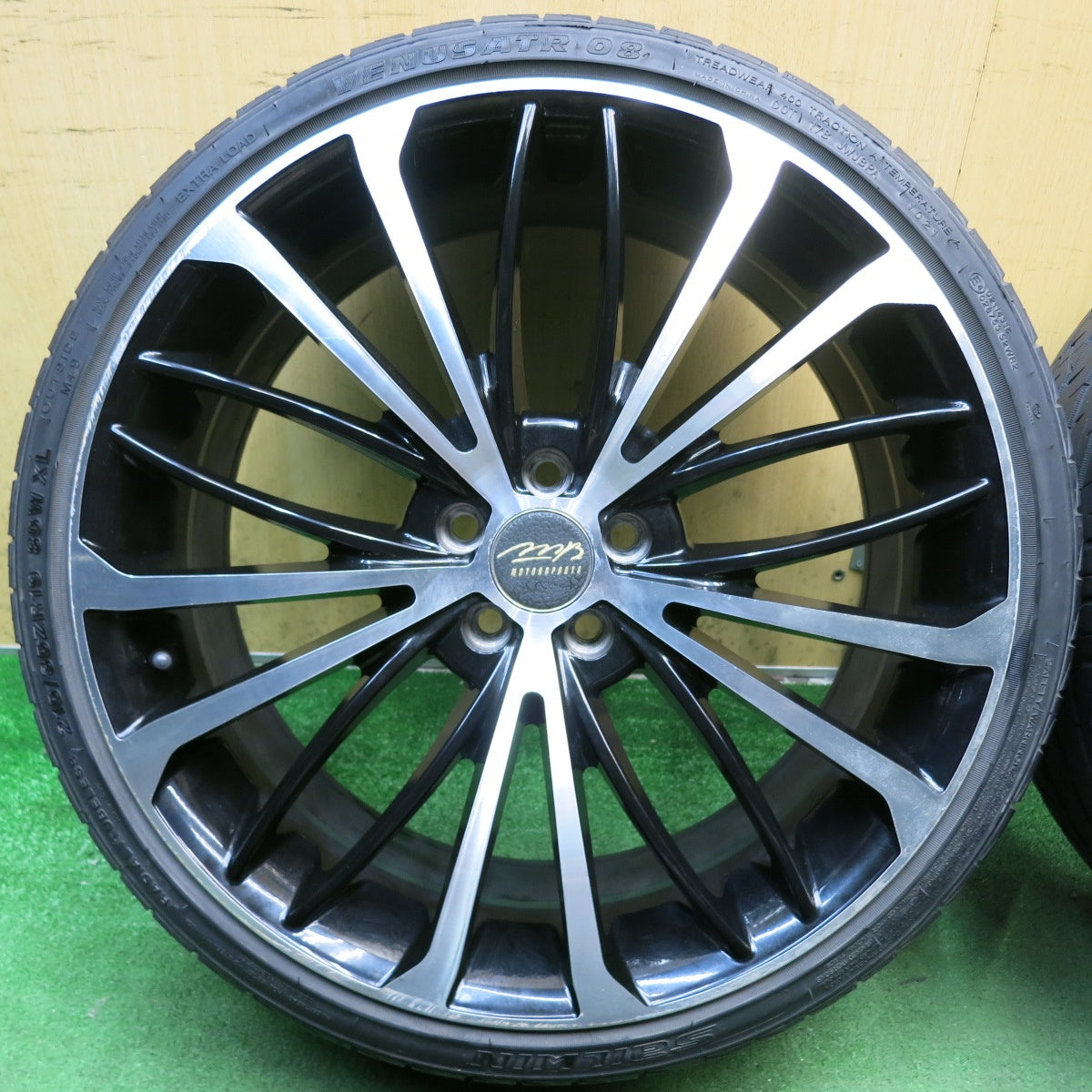 4本価格◎プリウス 等 MB Motorsports 215/35R19 セイルウィン VENUSATR08 モーター スポーツ 19インチ PCD100/5H◎6081314HAノ