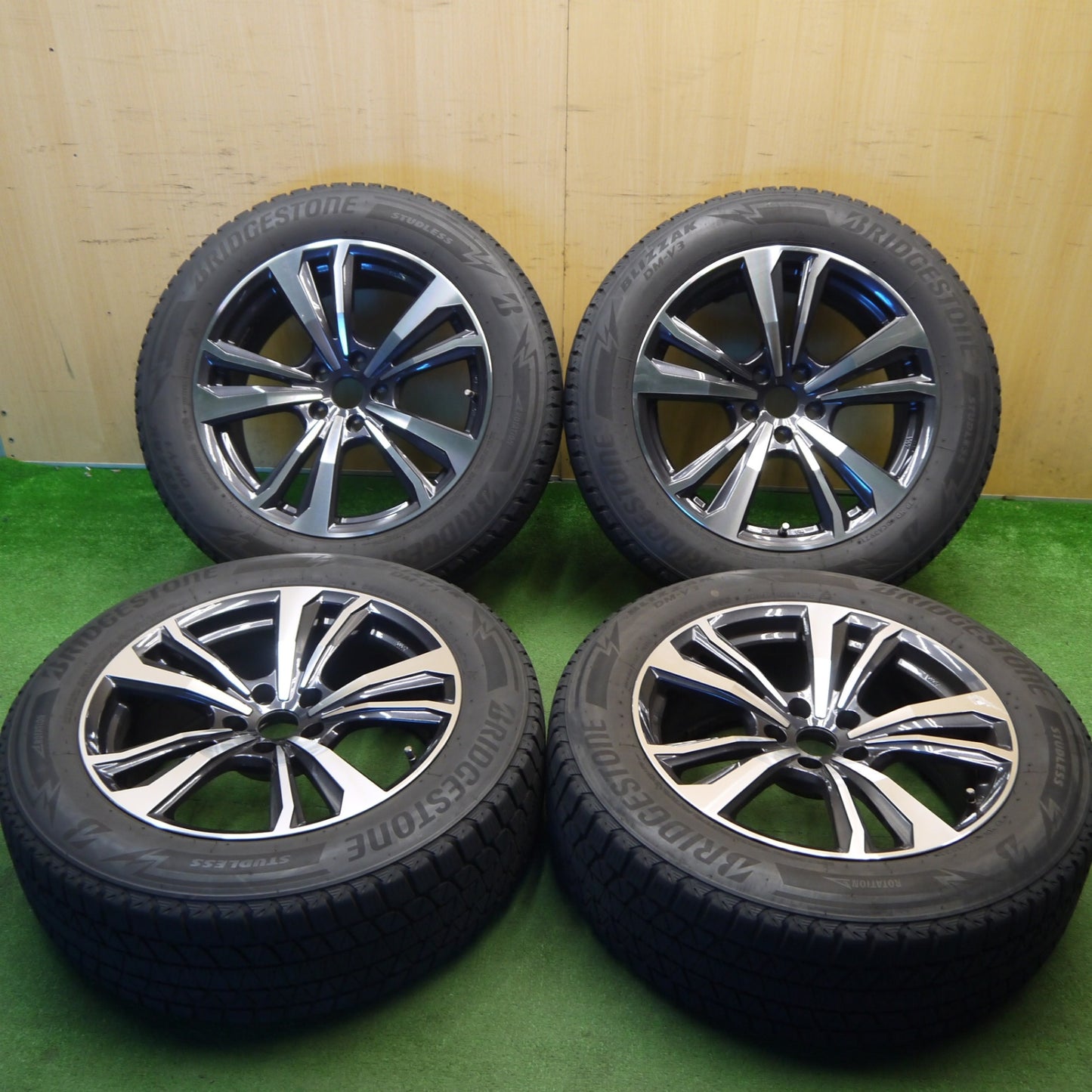 4本価格★BMW 等 smartline 365 225/60R18 スタッドレス ブリヂストン ブリザック DM-V3 スマートライン 18インチ PCD112/5H★6030403Hス