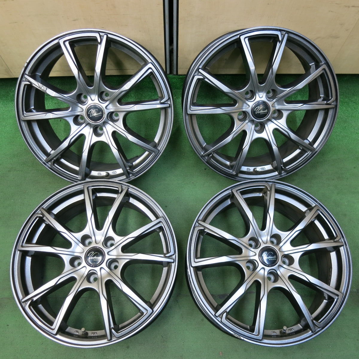 4本価格★Verthandi ホイール 17インチ ヴェルサンディ ヴェルザンディ 17×7J PCD114.3/5H★5042305SYホ