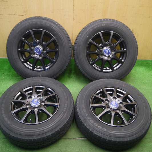[送料無料] キレイ！21年★165R13 8PR グッドイヤー カーゴ プロ TIRADO Eta LA STRADA ティラード ラストラーダ 13インチ PCD114.3/5H★5020402Hノ