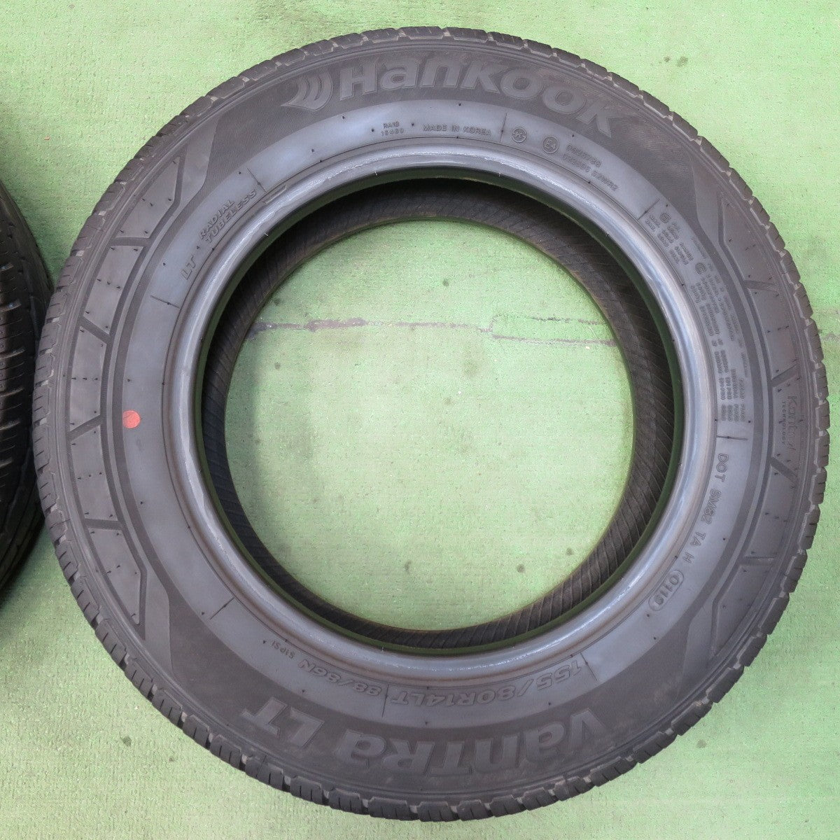 4本価格★155/80R14 88/86N ハンコック VanTRa LT タイヤ 14インチ サクシード プロボックス バネット タウンエース 等★5102005イノタ