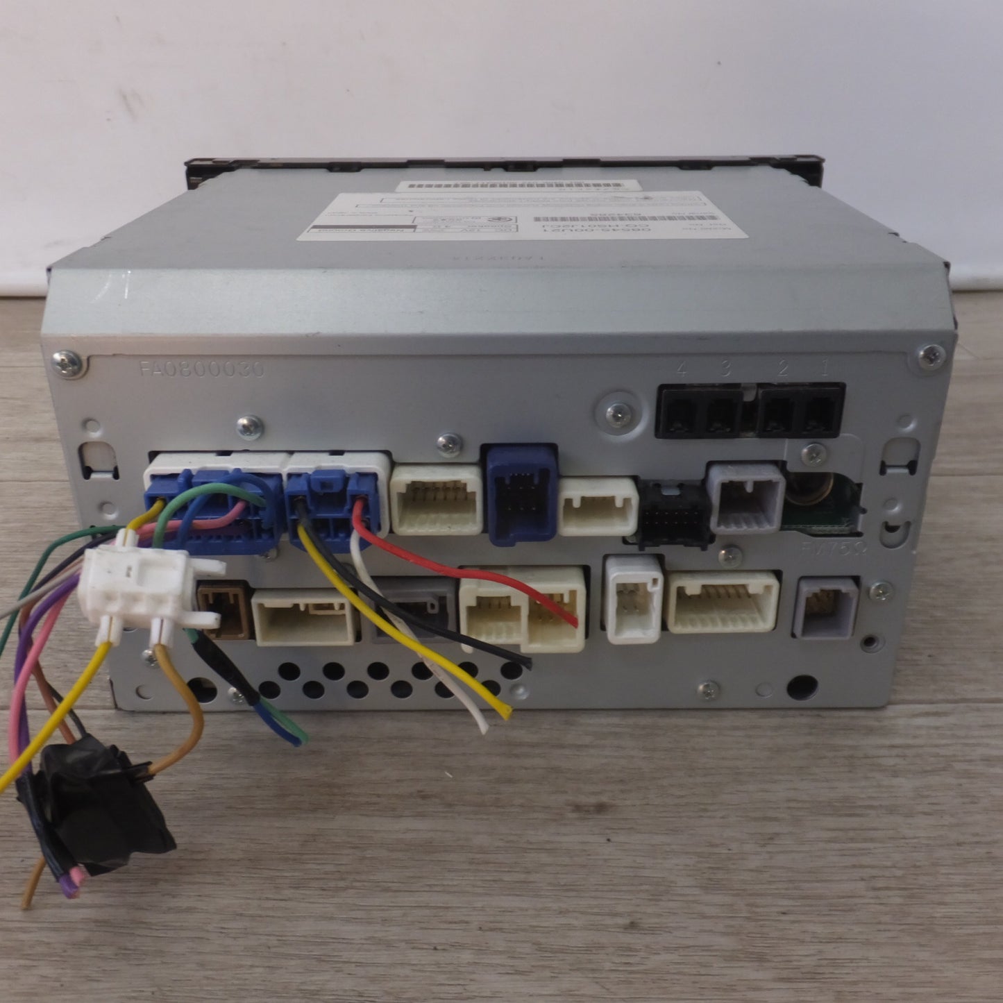[送料無料] 現状品★パナソニック製 トヨタ 純正 HDDナビゲーション エクシードナビ NHZN-W61G 08545-00U21　セキュリティロック品(49)★