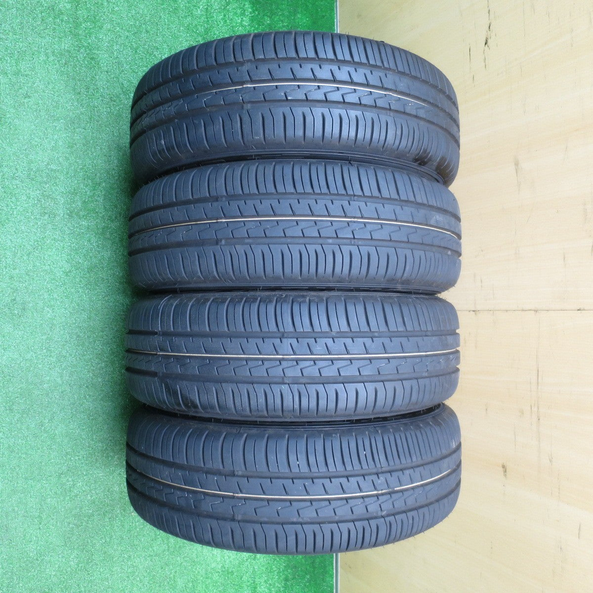 ほぼ未使用！25年！キレイ★シエンタ 等 185/60R15 ファルケン ZIEX ZE310R ECORUN MANARAY SPORT マナレイ スポーツ 15インチ PCD100/5H★5102802NJノ