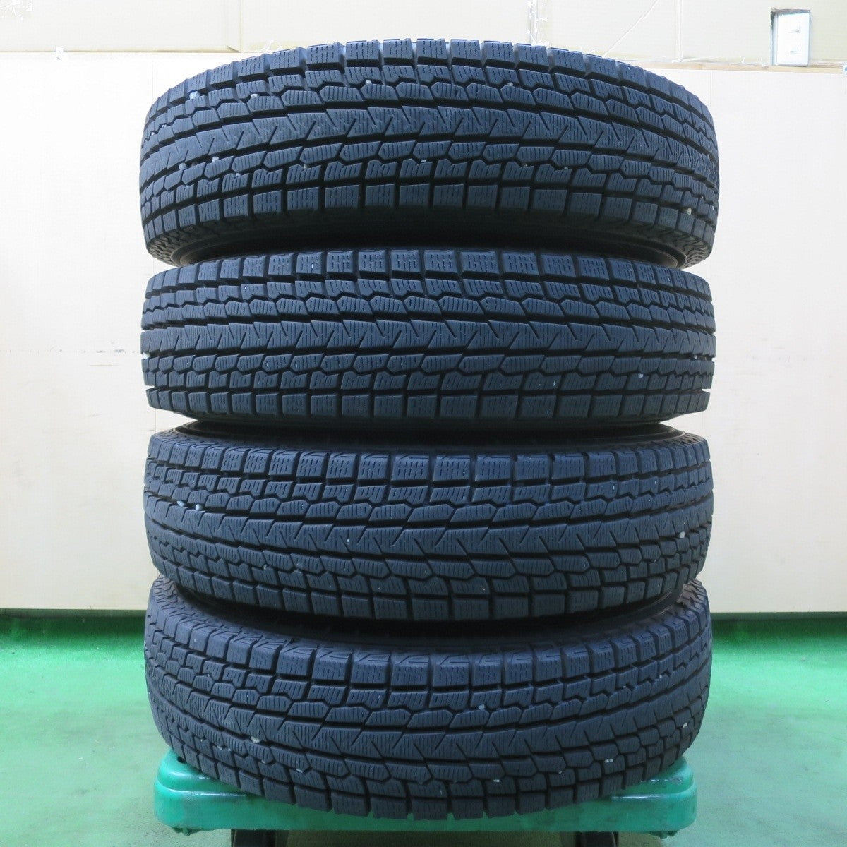 バリ溝！21年！9.5分★ジムニー 185/85R16 105/103L スタッドレス ヨコハマ アイスガード G075 社外 アルミ 16インチ PCD139.7/5H★5032702イス