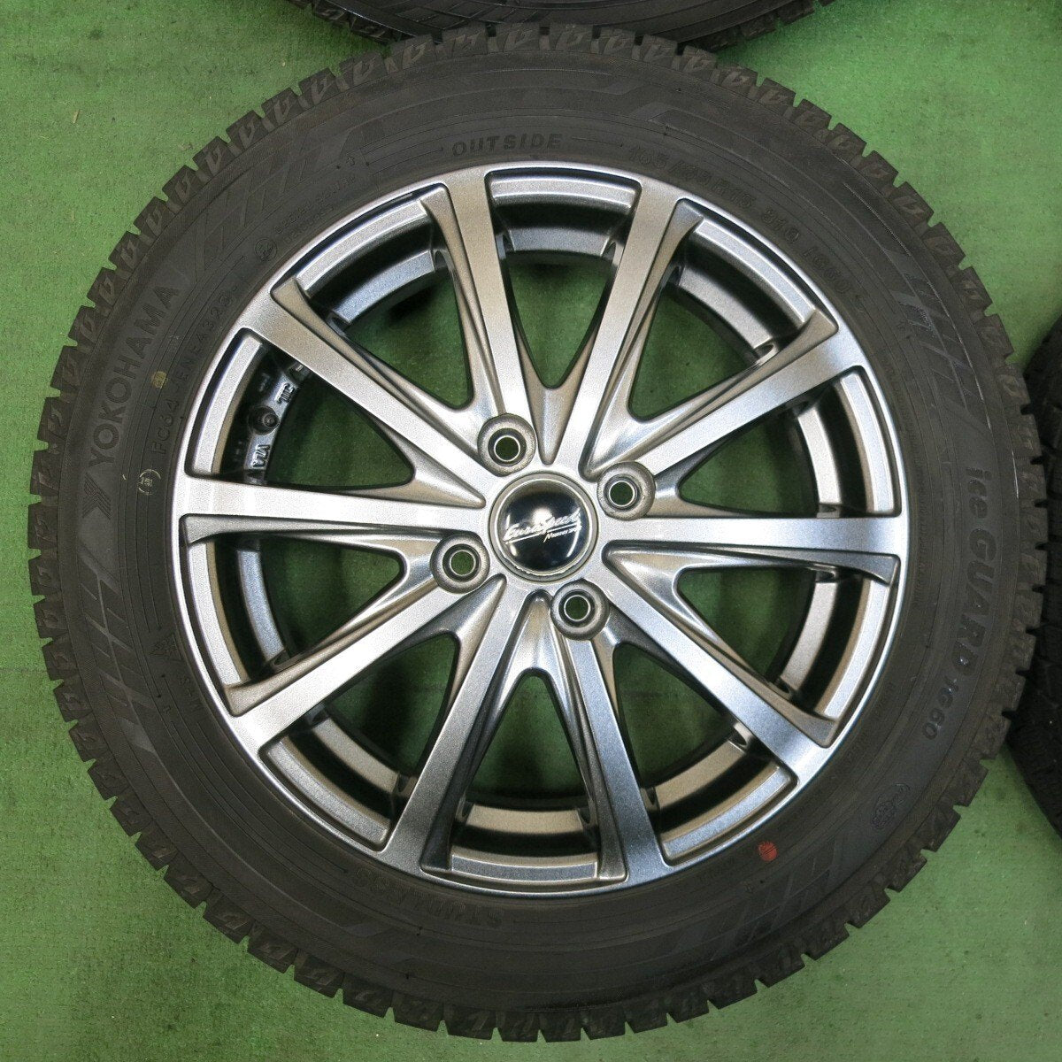 バリ溝！23年！8.5分★スタッドレス 165/65R15 ヨコハマ アイスガード iG60 EuroSpeed MANARAY SPORT ユーロスピード マナレイ 15インチ PCD100/4H★5022804SYス