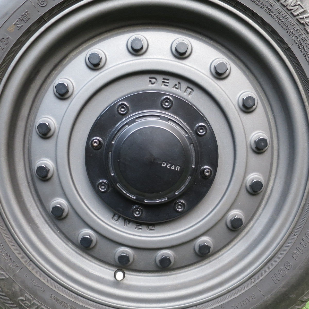 タイヤ ほぼ未使用 綺麗 1本★DEAN COLORADO 215/60R16 ヨコハマ A/T G015 ディーン コロラド PCD112 120/5H マルチ★5031101Hノ